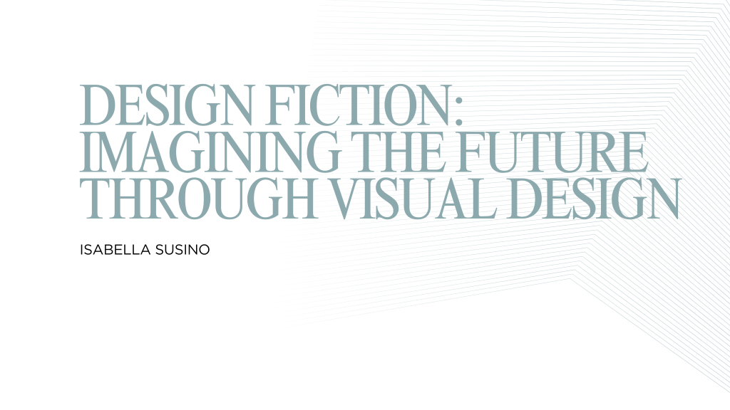 Imagining the future through visual&nbsp;design